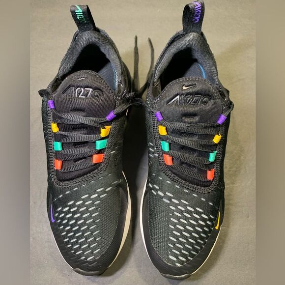 Nike Womens Air Max 270 Mult-Color Sneakers Size 8.5 Women's or Men's 7 - Picture 5 of 9